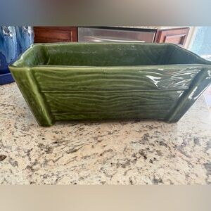 Vintage Brush McCoy Rectangular Ceramic Planter 1920s/1930s